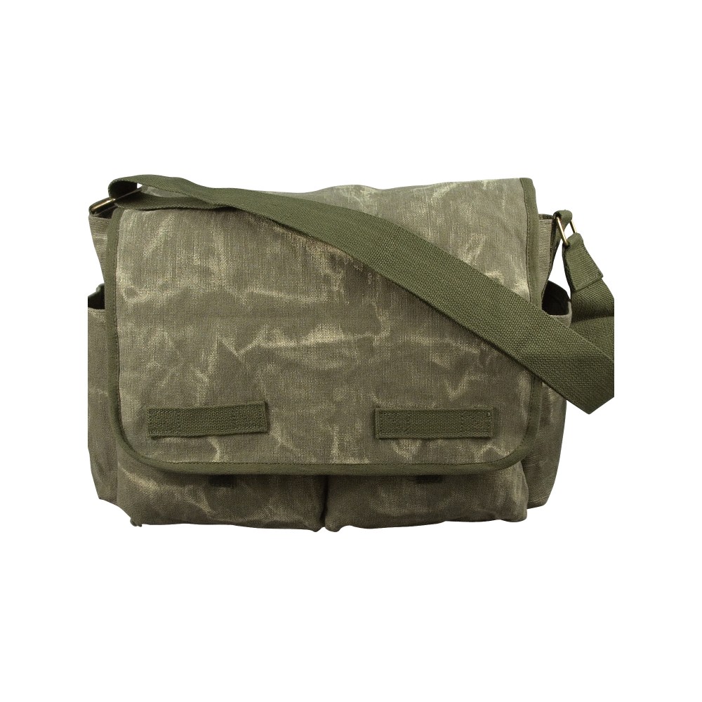 Rothco Stone Washed Canvas Classic Messenger Bag